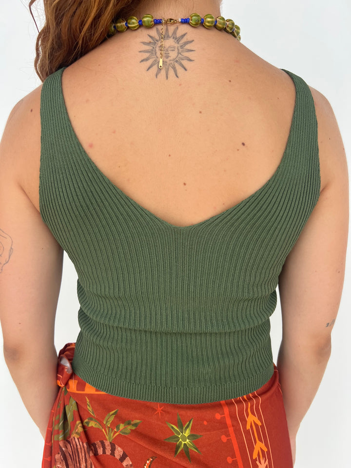 Top Alexa verde militar