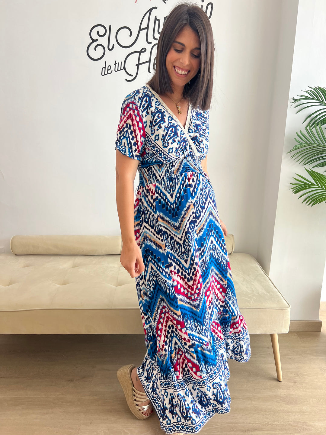 Vestido Nikita azul