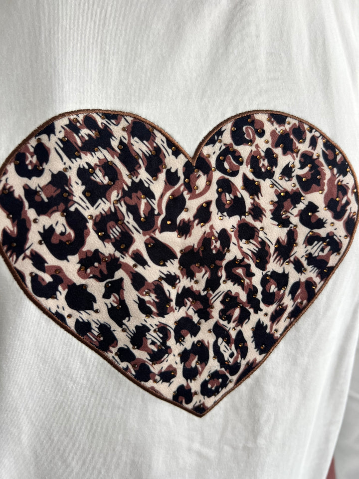 Camiseta Cuore blanco