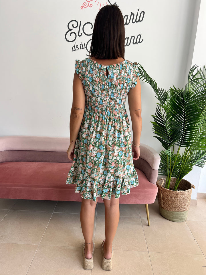Vestido Amanda verde