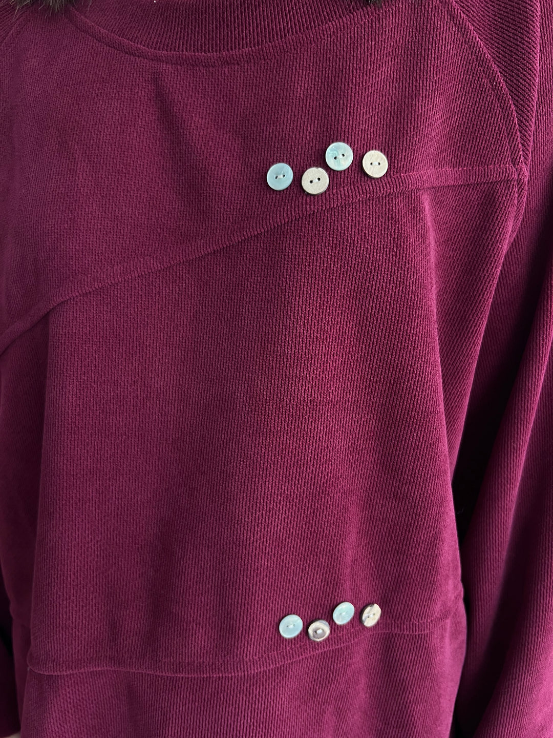 Sudadera Charly burdeos