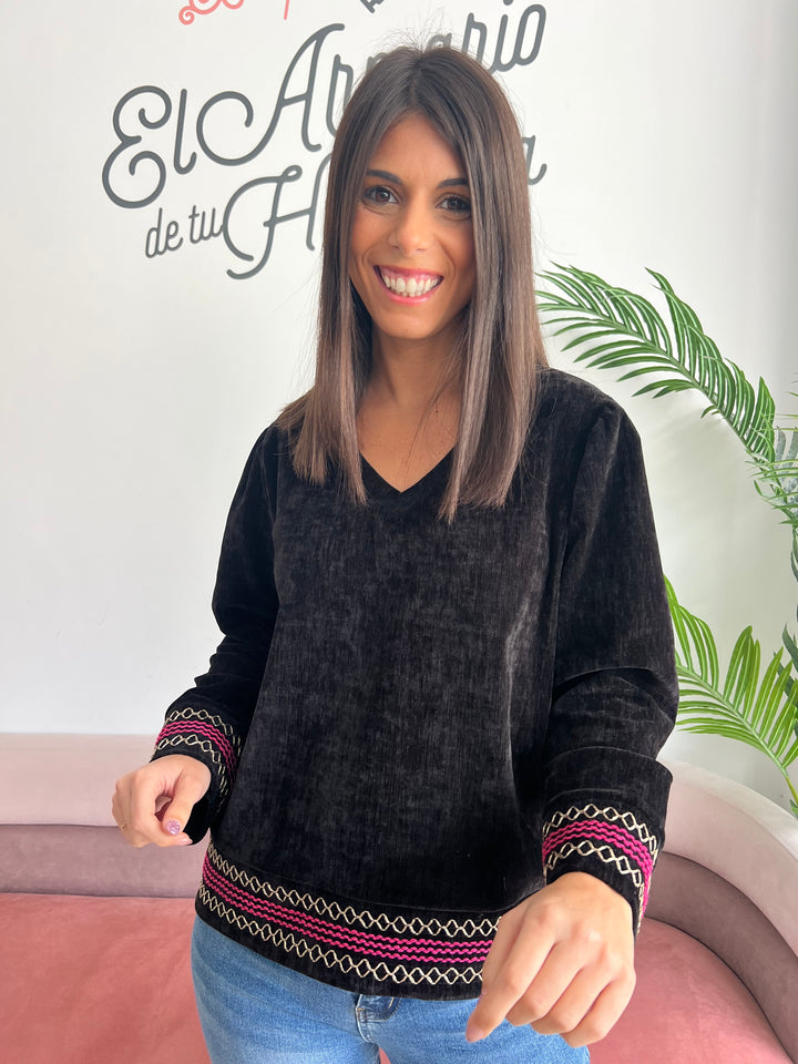 Sudadera Wendy negro