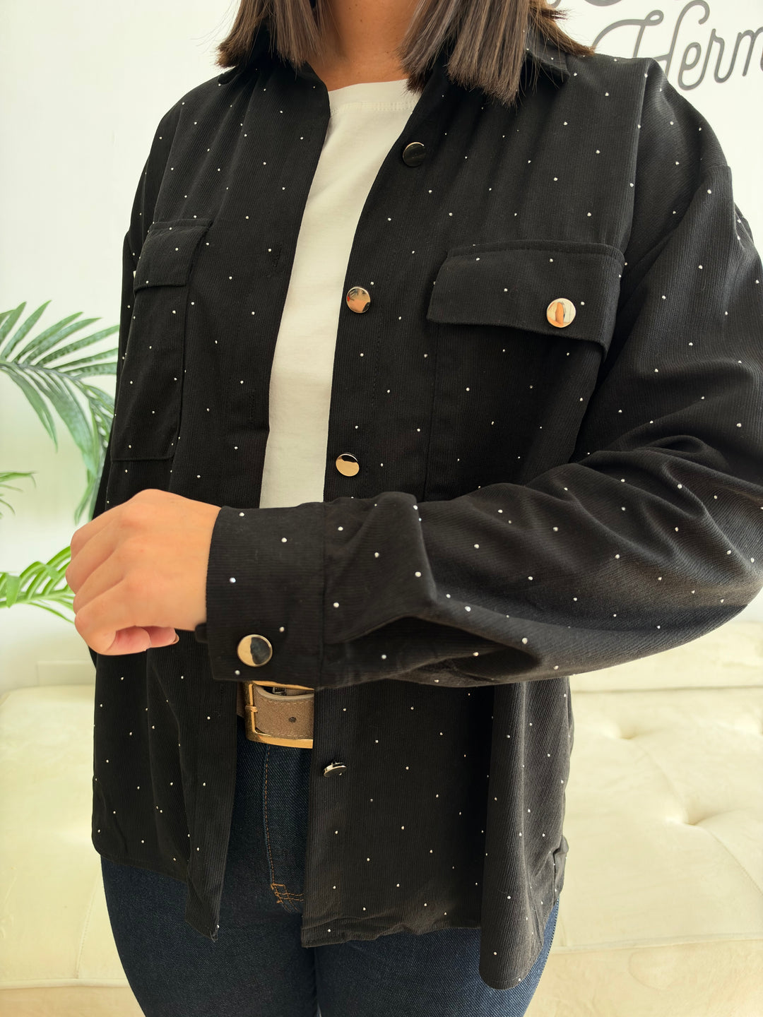 Sobrecamisa Florencia negro