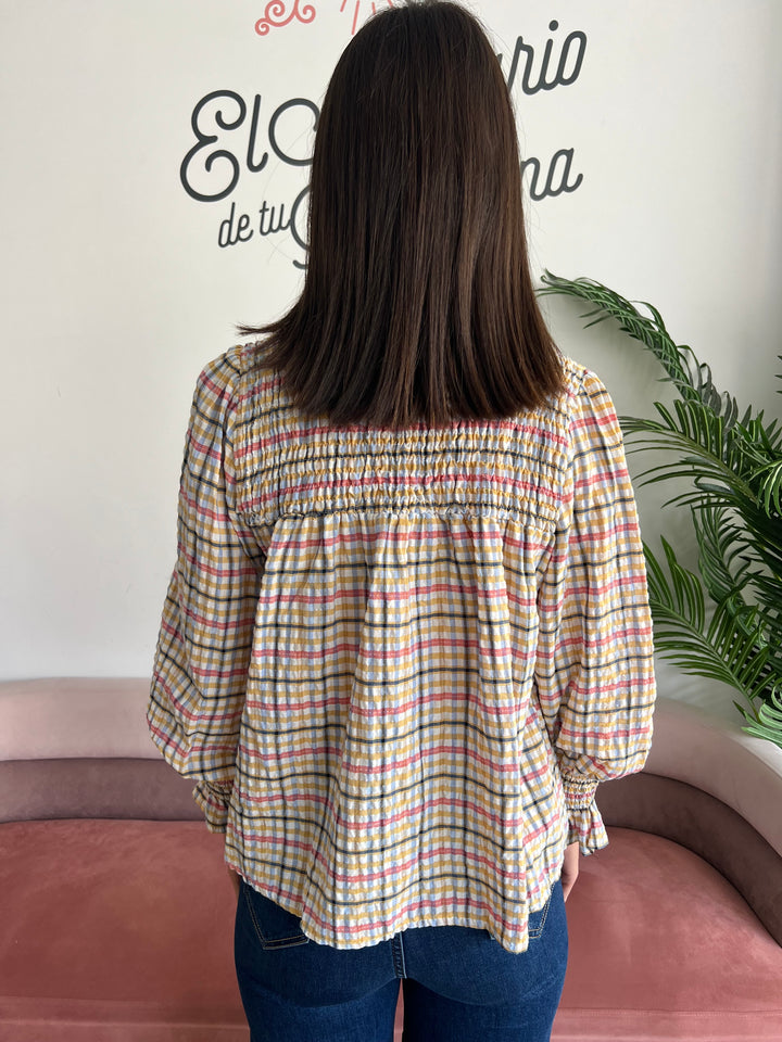 Camisa Thais amarillo