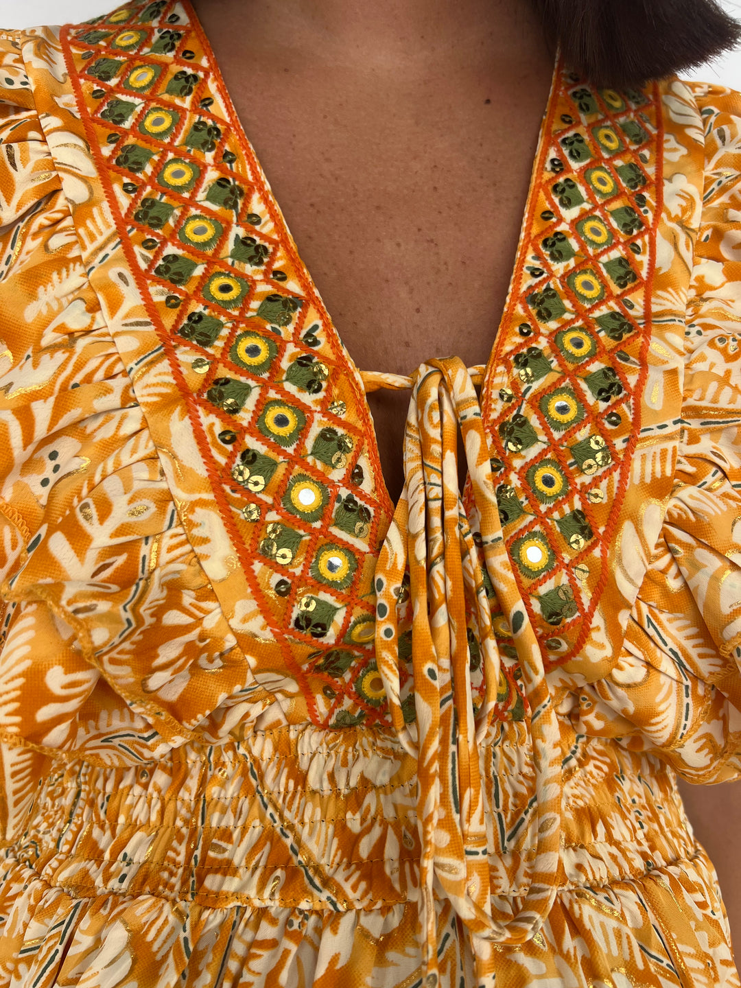Vestido Korma amarillo