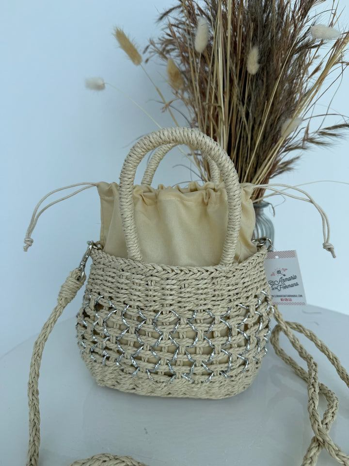 Bolso Rocío beige
