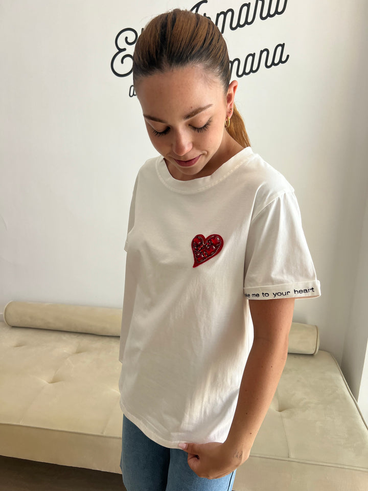 Camiseta Serena blanco