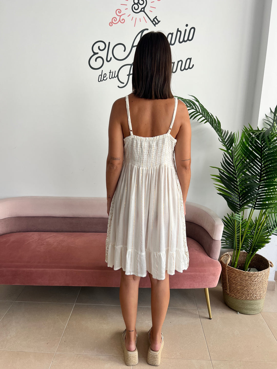 Vestido Ibiza blanco