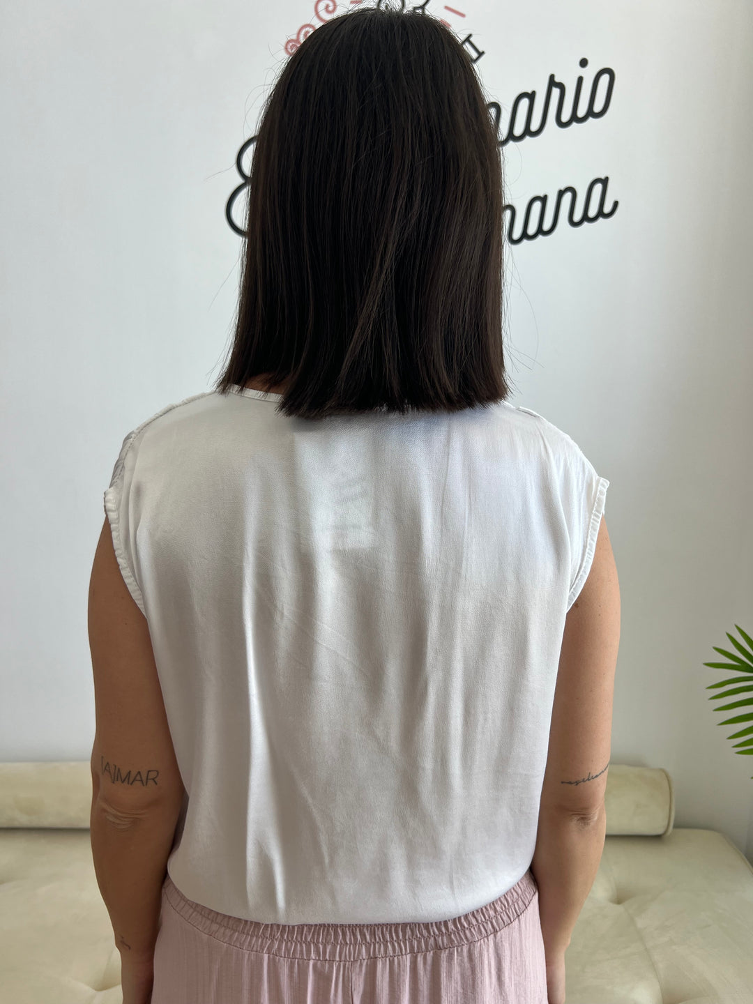 Top Sía blanco