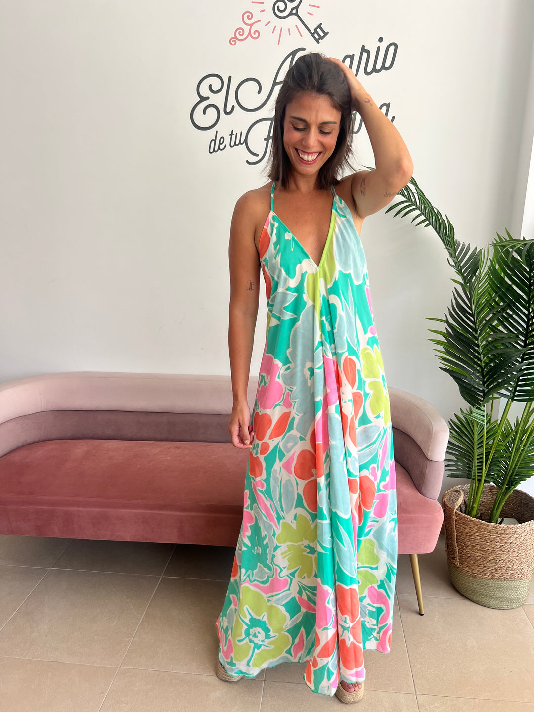 Vestido Jávea verde