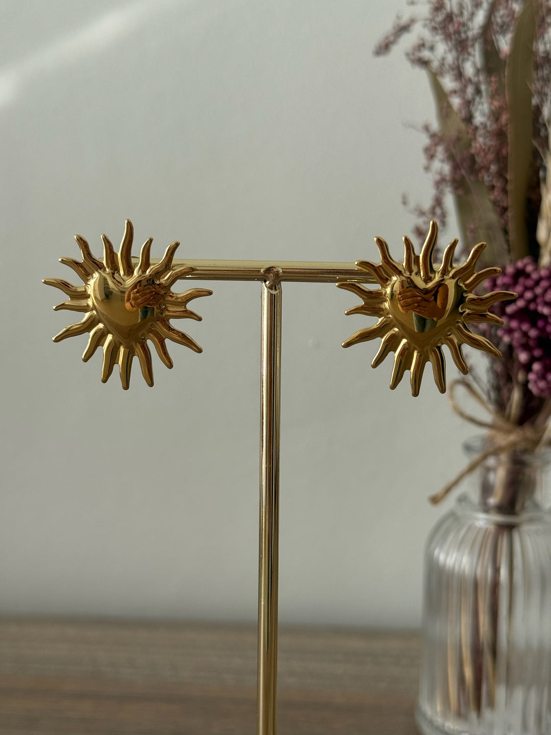 Pendientes Fire (acero)