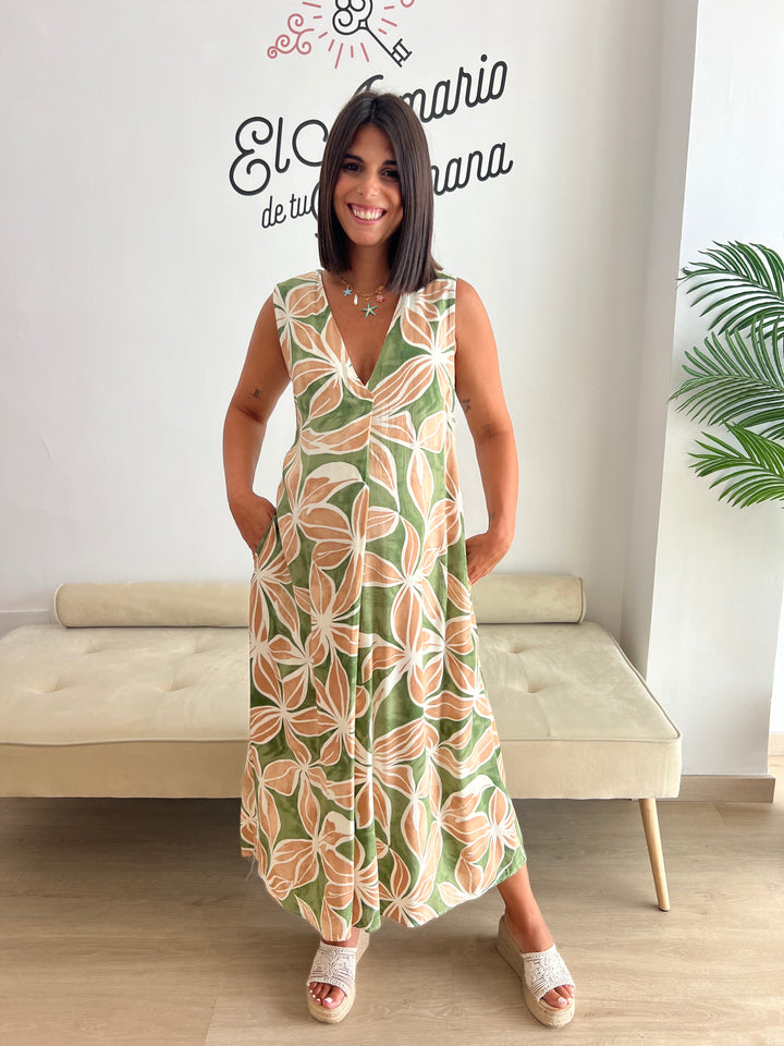 Vestido Jasmina verde