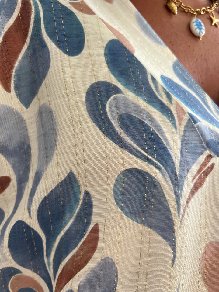 Vestido Menta azul