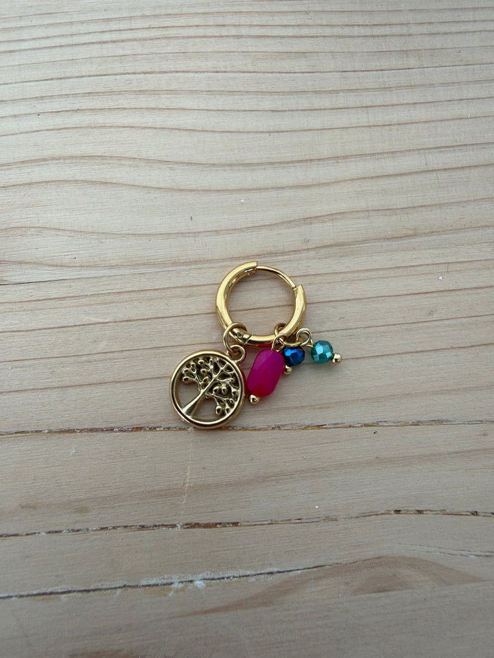 Pendientes Árbol (acero)