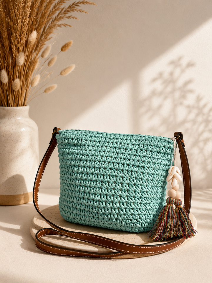 Bolso Estela aguamarina