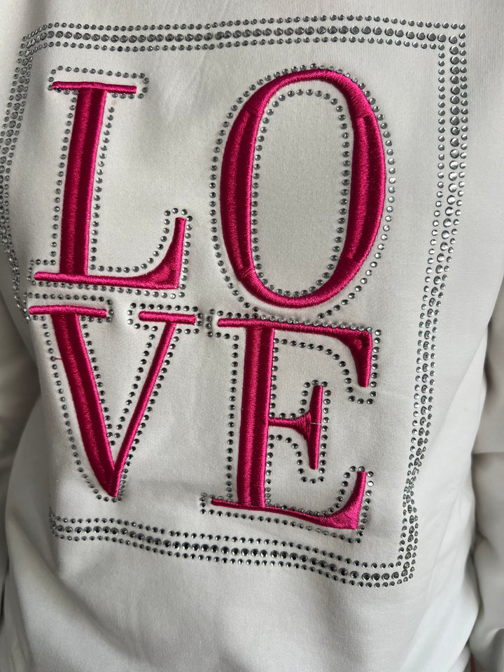 Sudadera Valen blanco