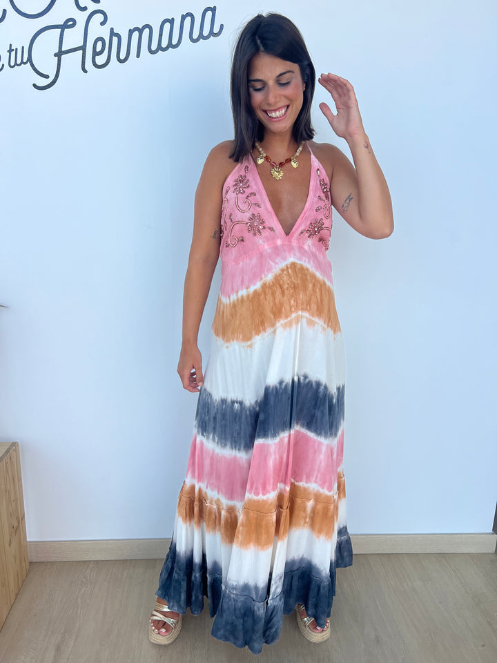 Vestido Cuba rosa