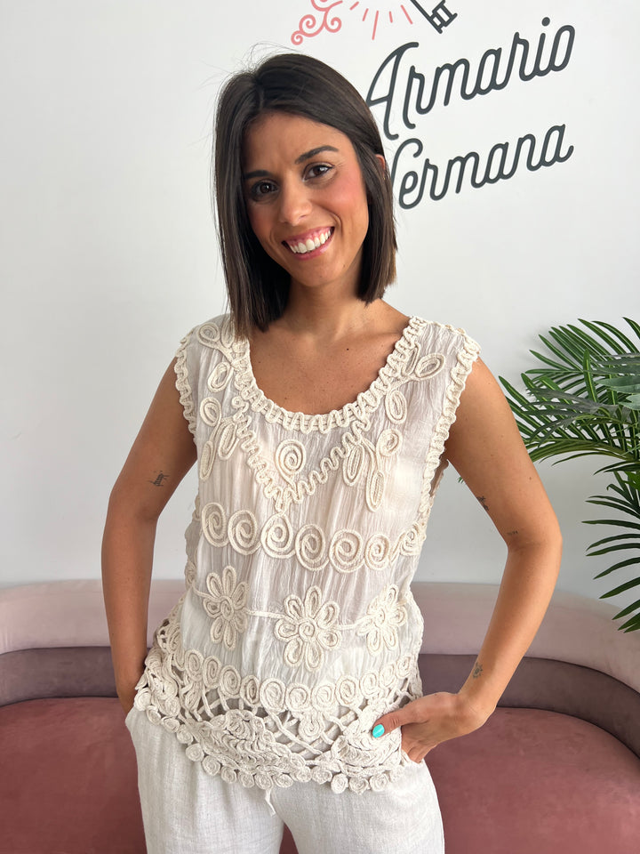 Top Sira beige