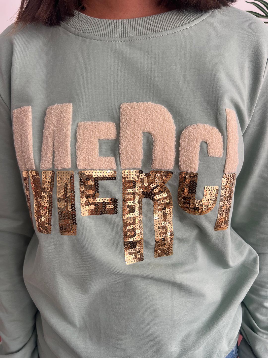 Sudadera Merci aguamarina