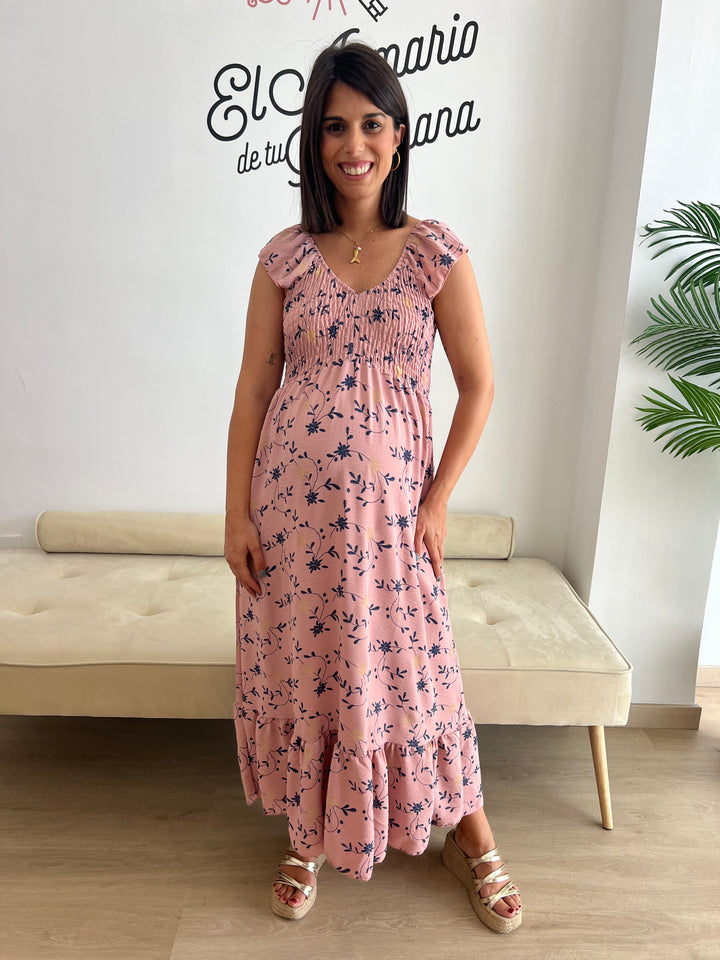 Vestido Malika rosa