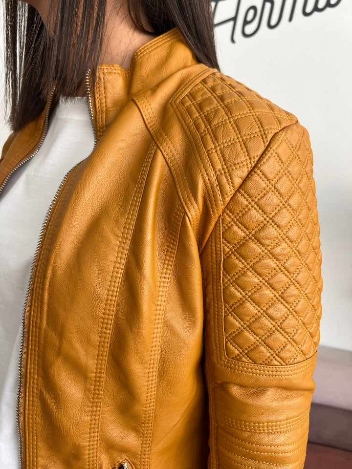 Chaqueta Estela camel