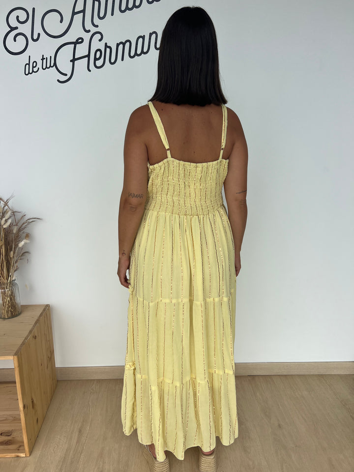 Vestido Marcela amarillo