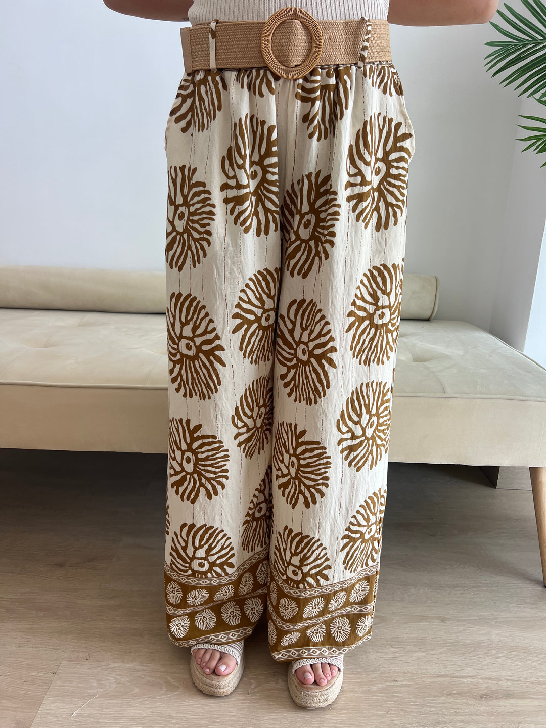 Pantalón Hana camel