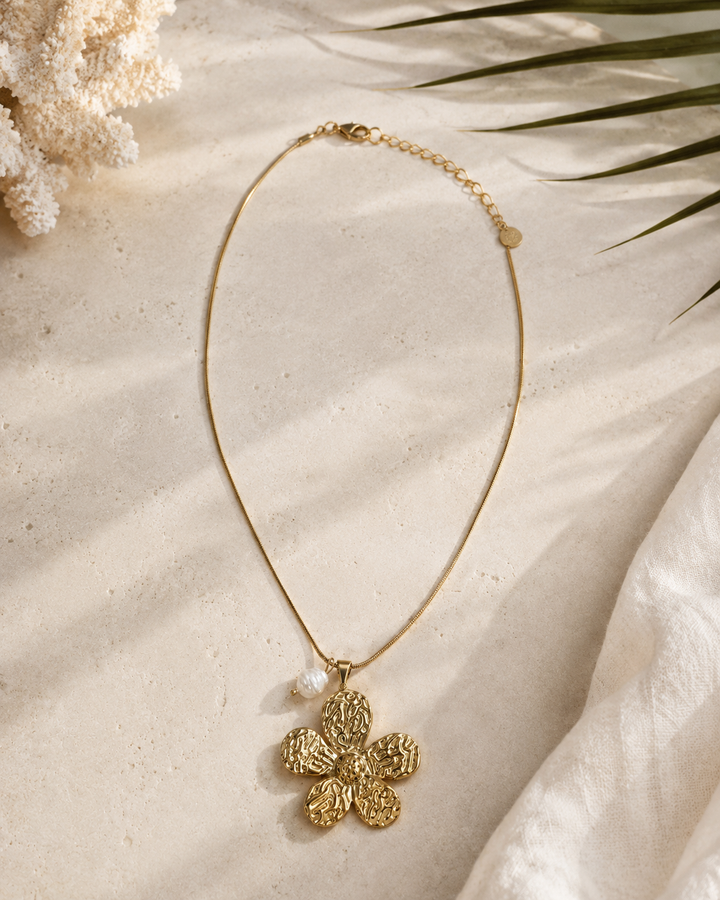 Collar Flor (acero)