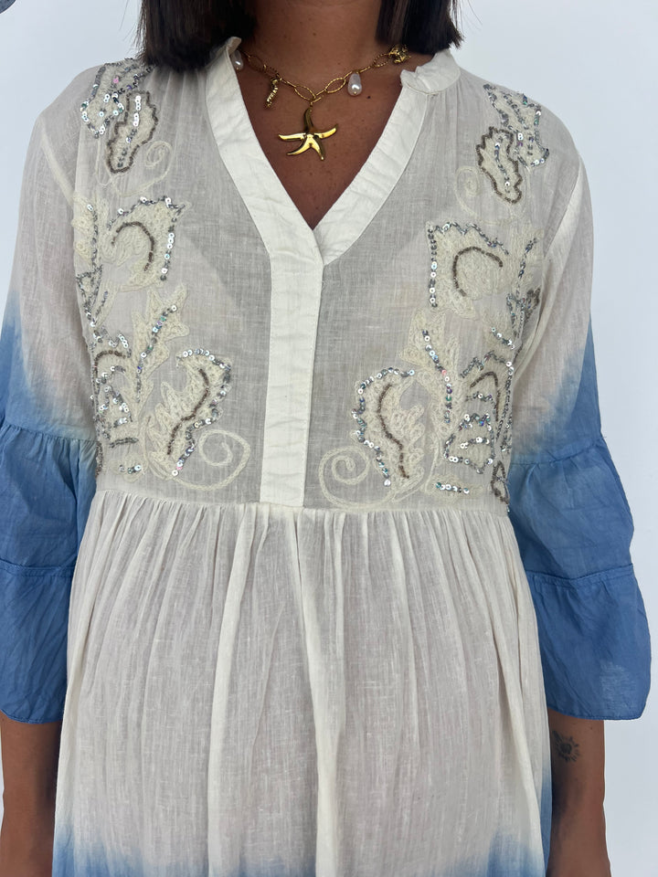 Vestido Miriam azul
