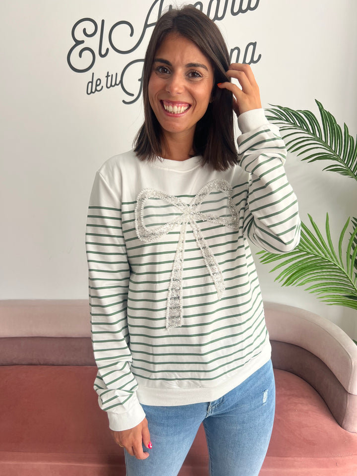 Sudadera Pretty verde