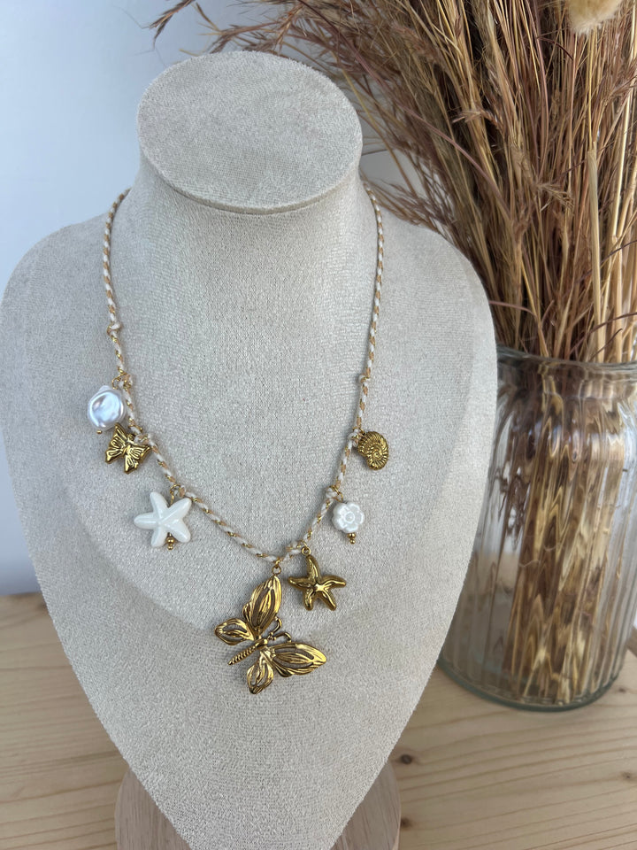 Collar Butterfly (acero)