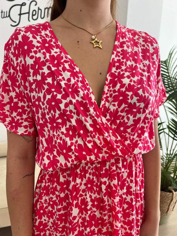 Vestido Mati fucsia