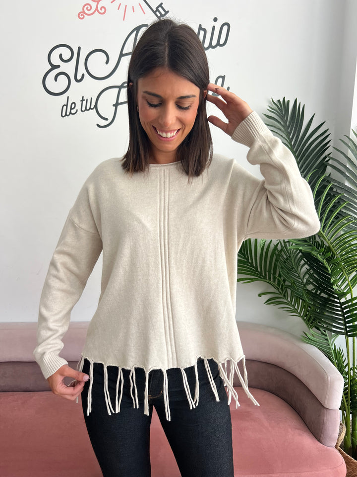 Jersey Flecos beige