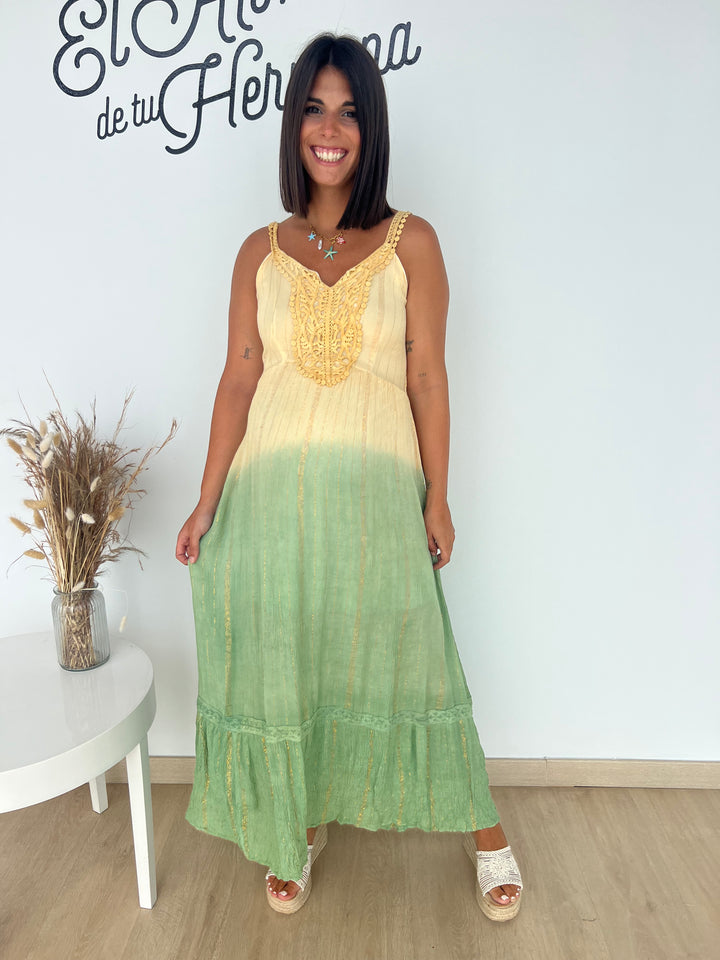 Vestido Nassau amarillo