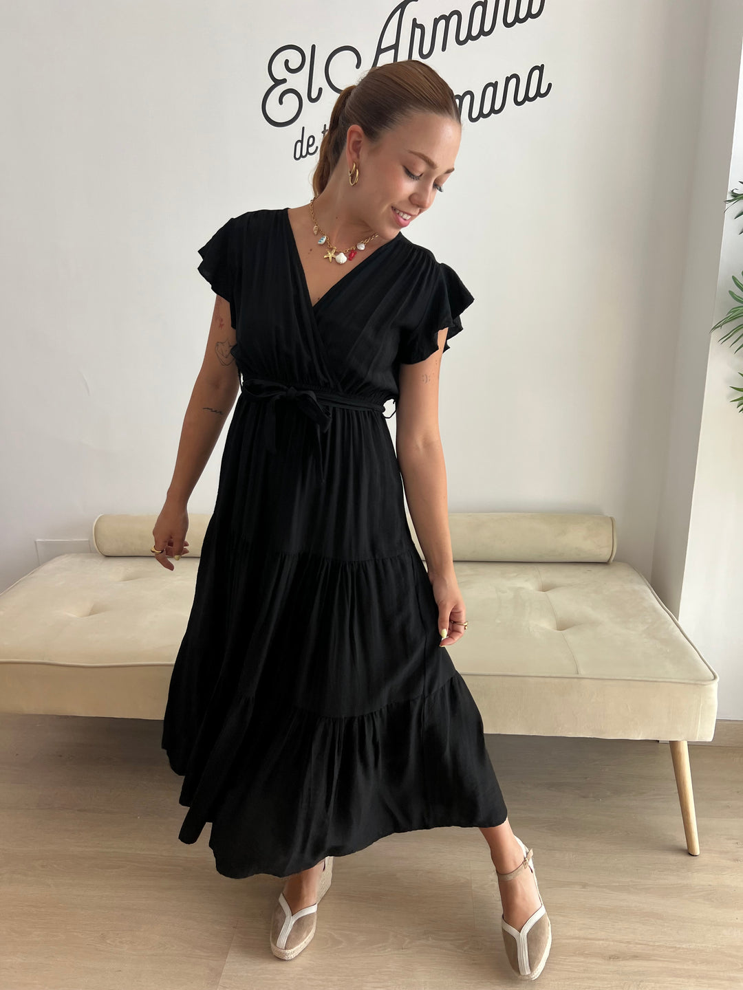 Vestido Belén negro
