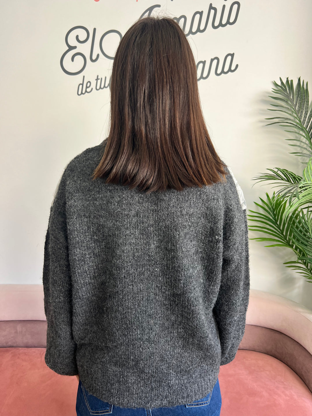 Jersey Jimena gris oscuro