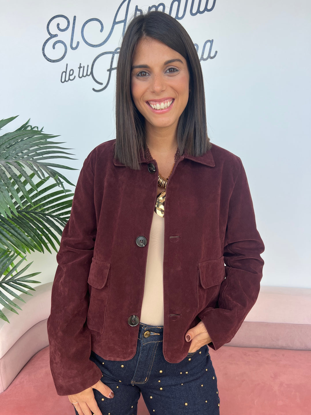 Chaqueta Érika vino