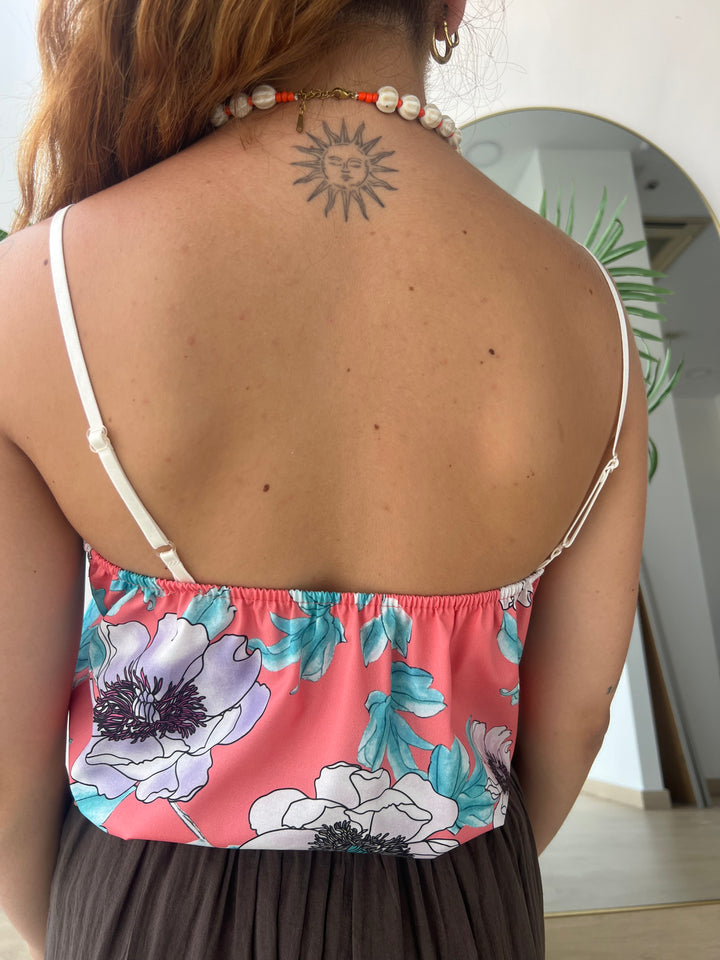 Top Sía coral
