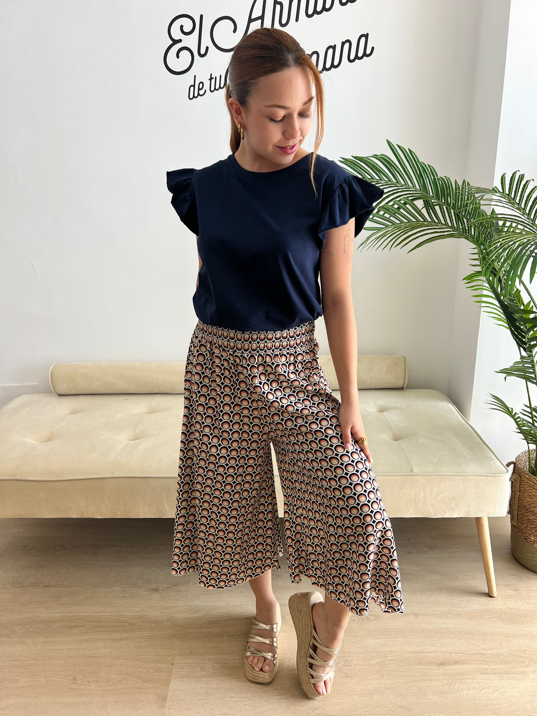Pantalon Sheila azul marino