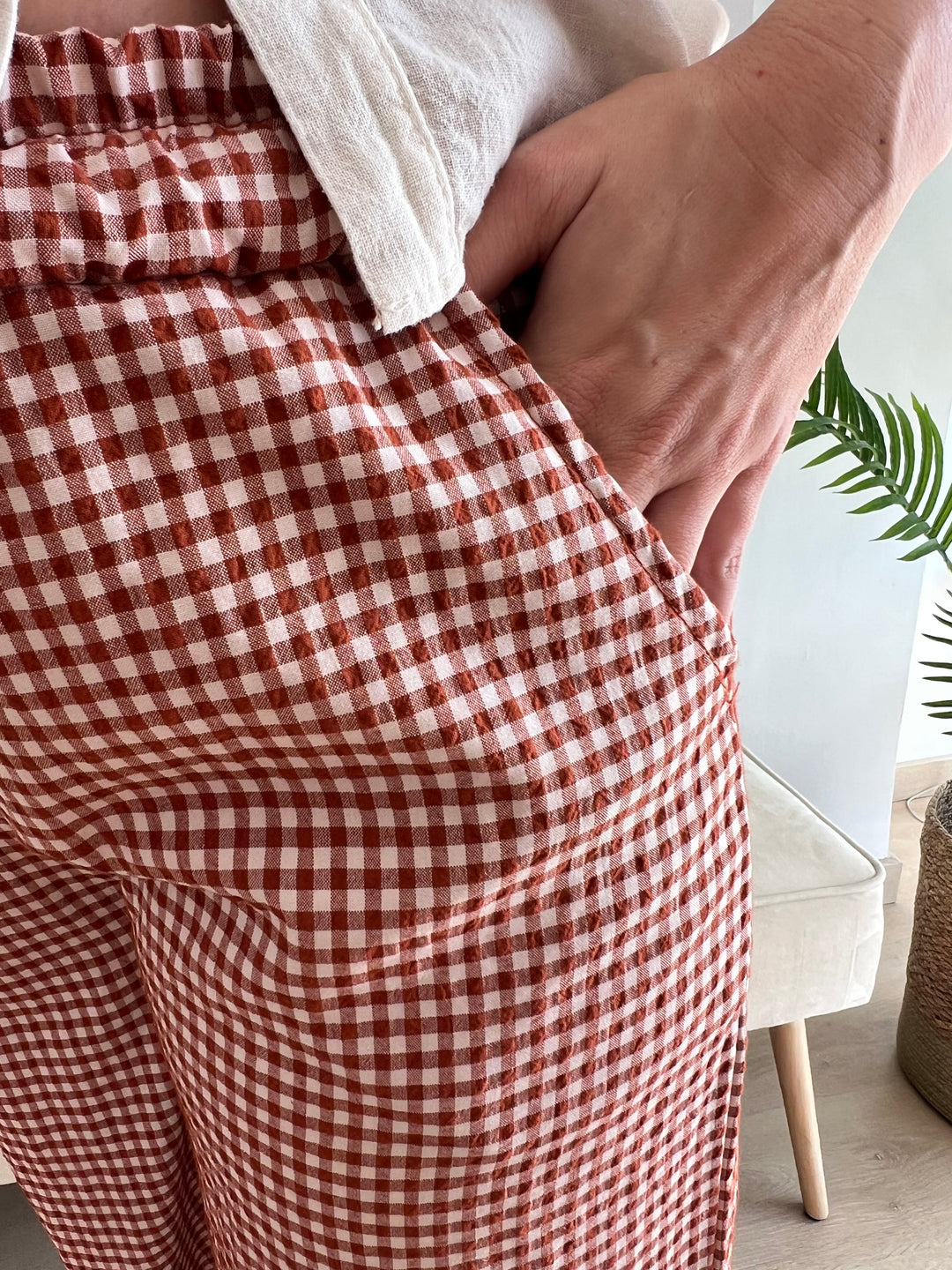 Pantalón Vichy