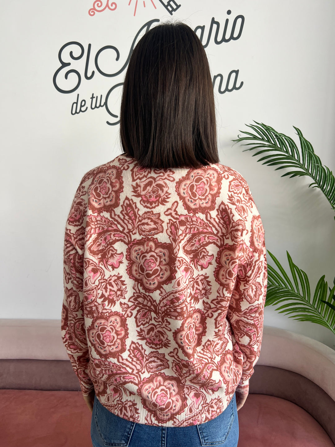 Jersey Leonor burdeos