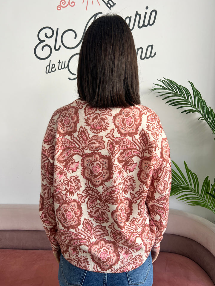 Jersey Leonor burdeos