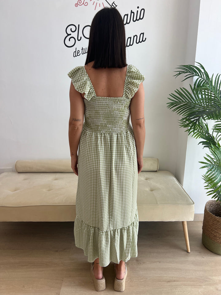 Vestido Yanira verde