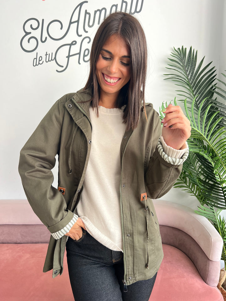Chaqueta Victoria verde
