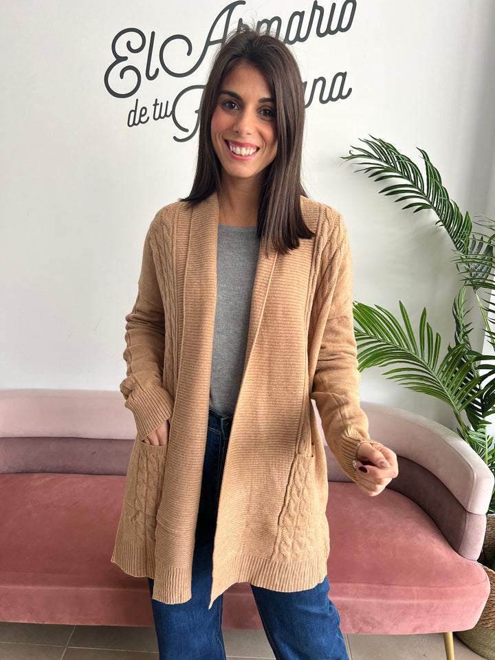 Chaqueta Vicky camel