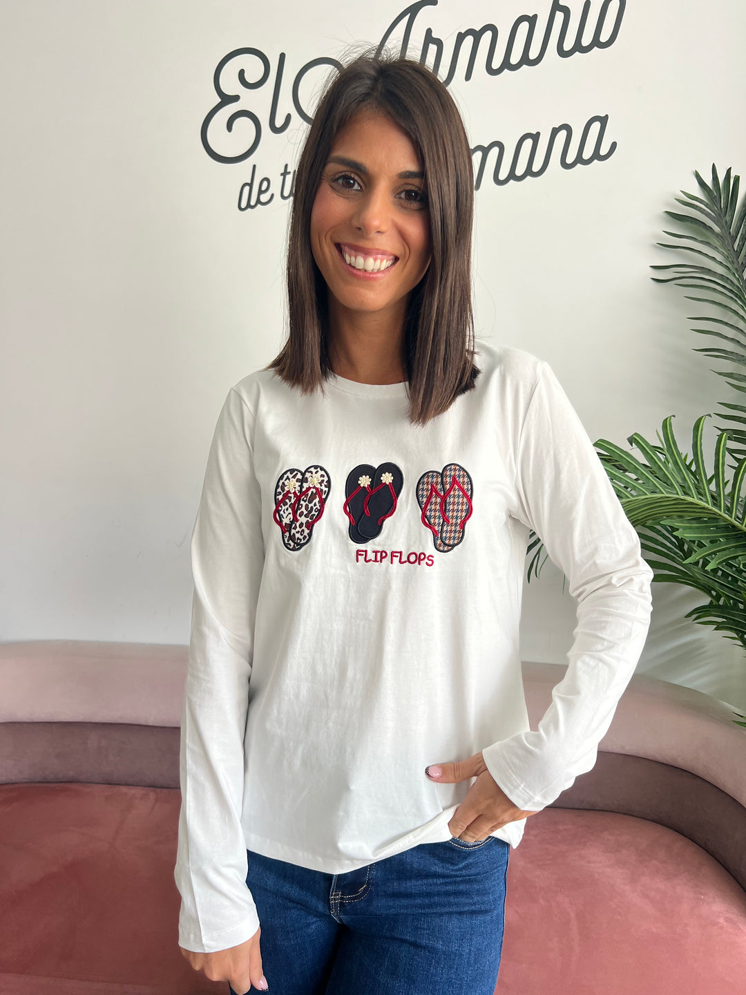 Camiseta Morgan blanco