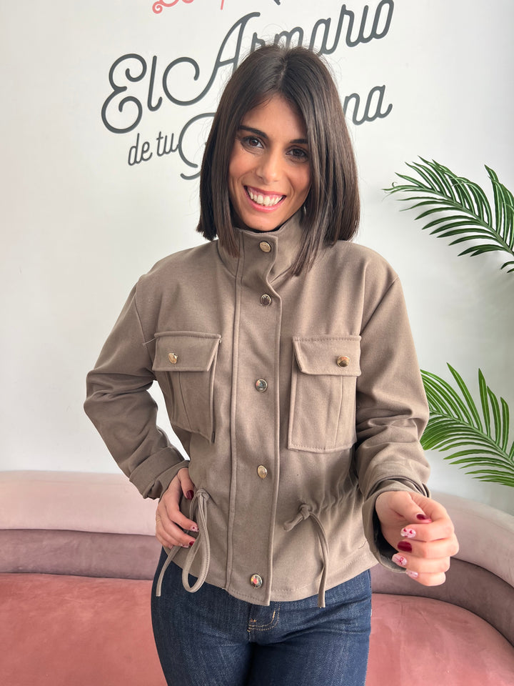 Chaqueta Evelyn topo