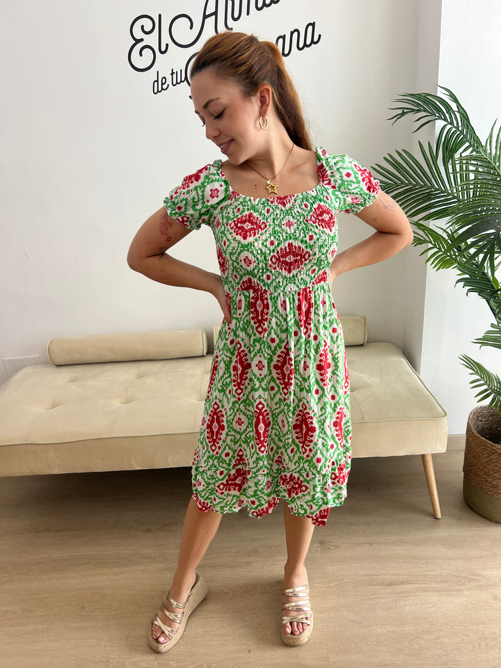 Vestido Candela verde