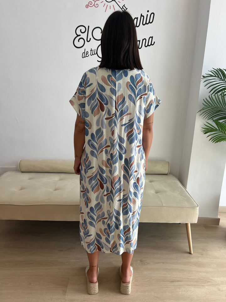 Vestido Menta azul