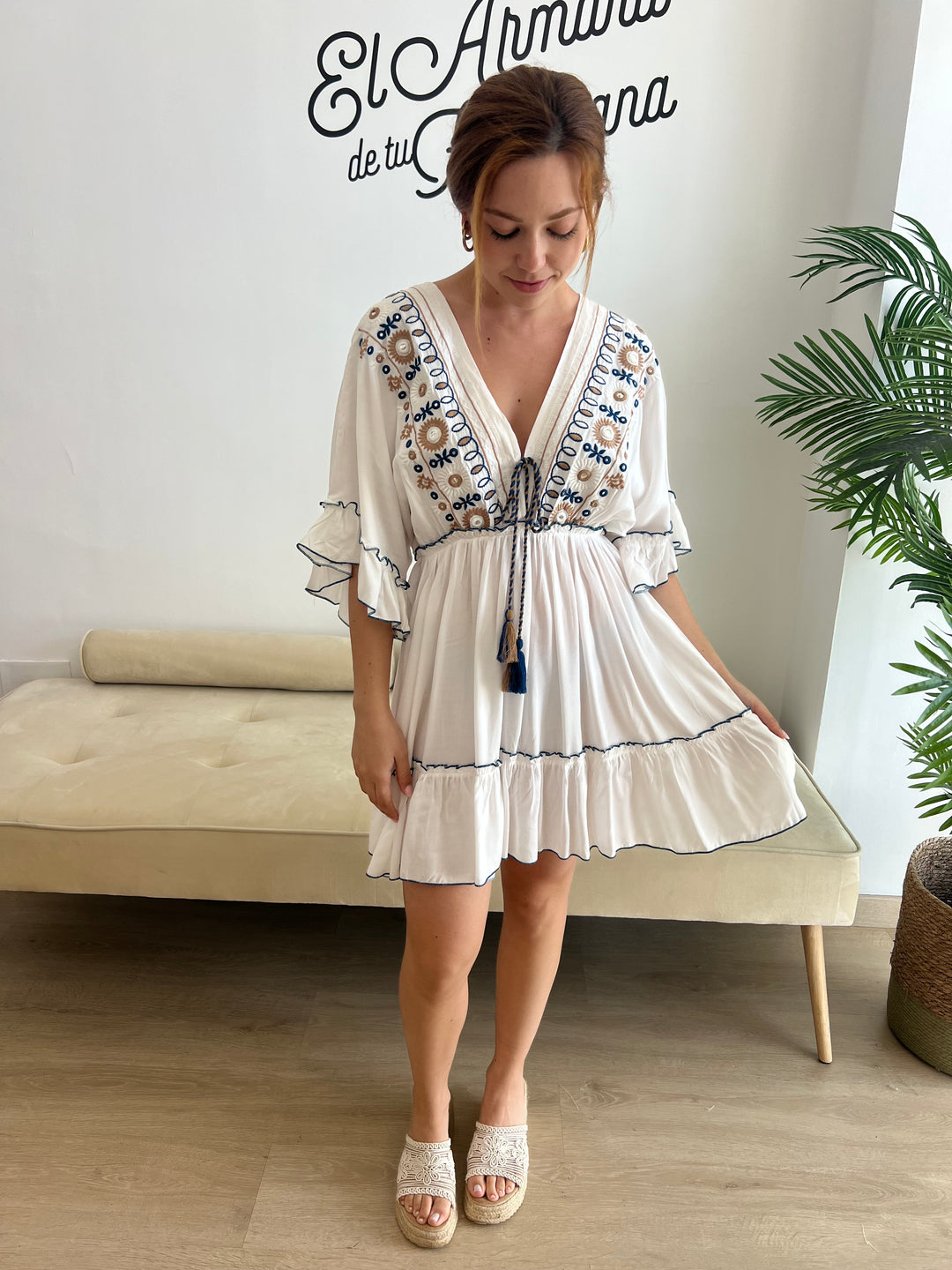 Vestido Sharon azul